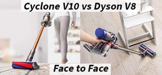 Dyson V8 vs V10 Comparison Review