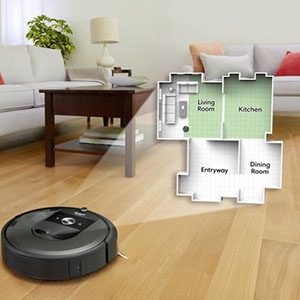 Roomba i7+ Floor mapping