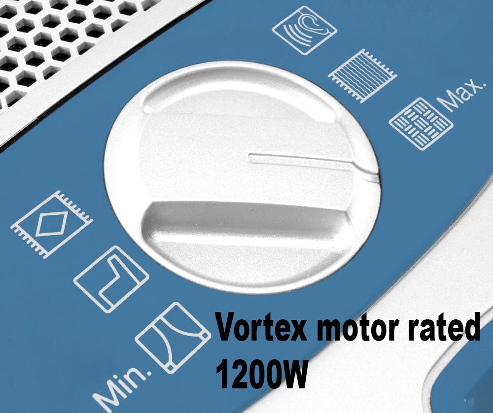 Vortex motor rated 1200W