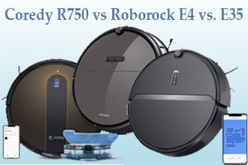 Coredy R750 vs. Roborock E4 vs. E35