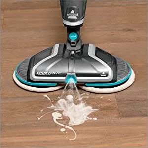 Bissell SpinWave Cordless 2307 Mopping Features