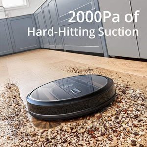Eufy RoboVac G30 verge cleaning performance