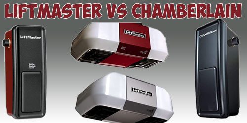 LiftMaster 8355 vs 8550 vs 8500 vs Chamberlain