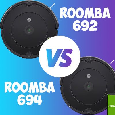 iRobot Roomba 692 vs iRobot Roomba 694 Side-by-Side Comparison