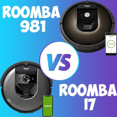 New Roomba i7+ vs Roomba 981