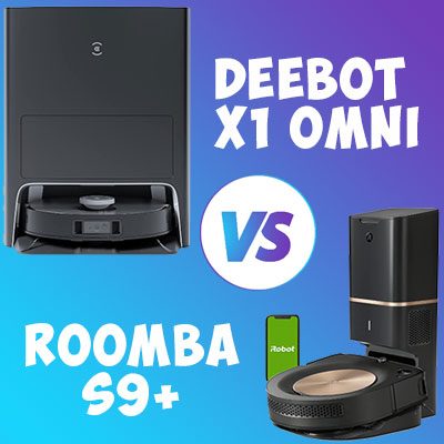 Deebot X1 OMNI vs. Roomba S9+ Comparison Review