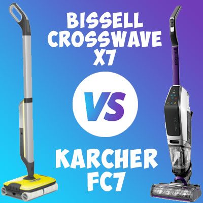 Karcher FC7 vs. Bissell CrossWave X7 Comparison Review